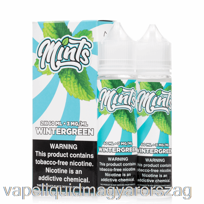 Wintergreen - Mints Vape Co - 120ml 3mg Vape Folyadék
